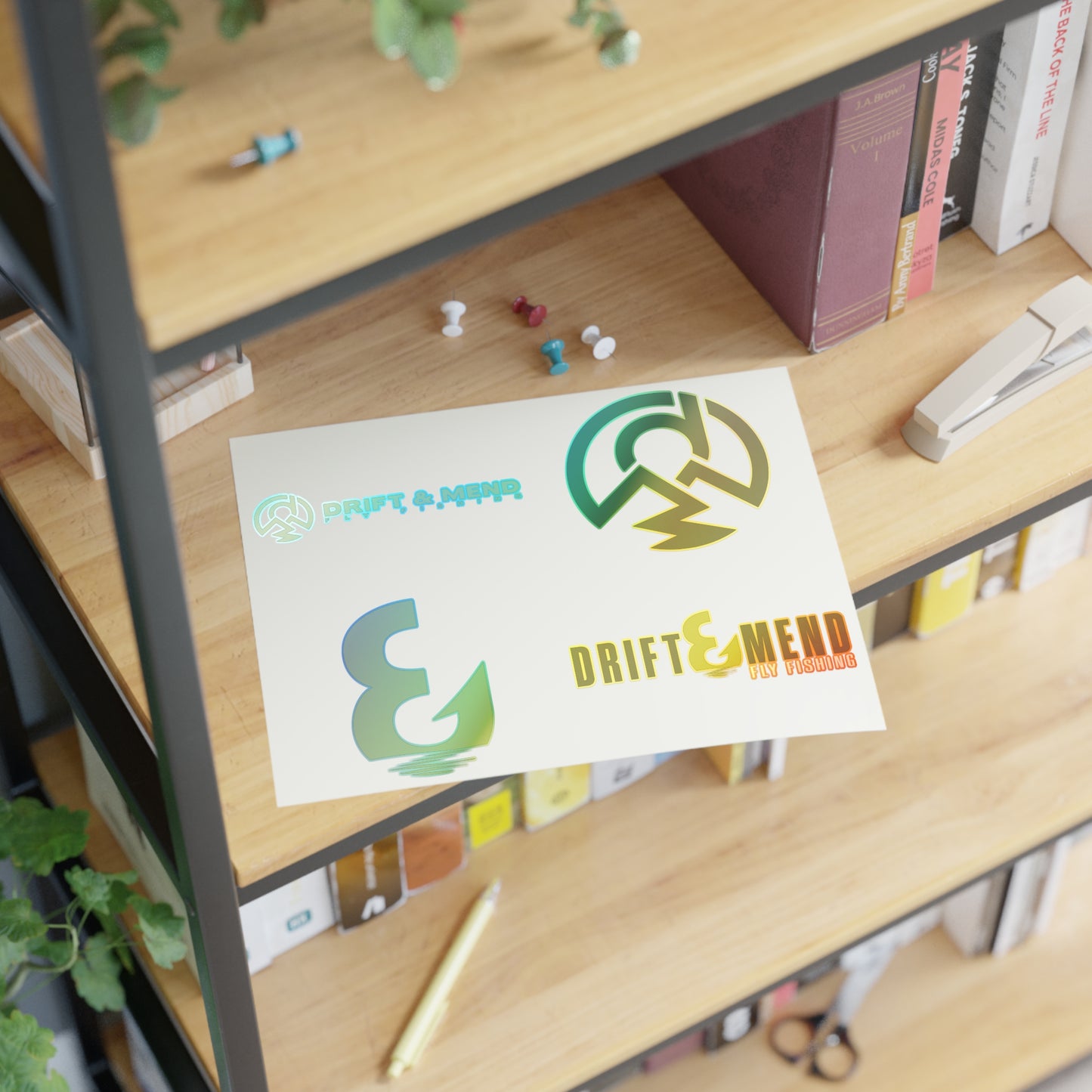 DRIFT & MEND STICKER SHEET