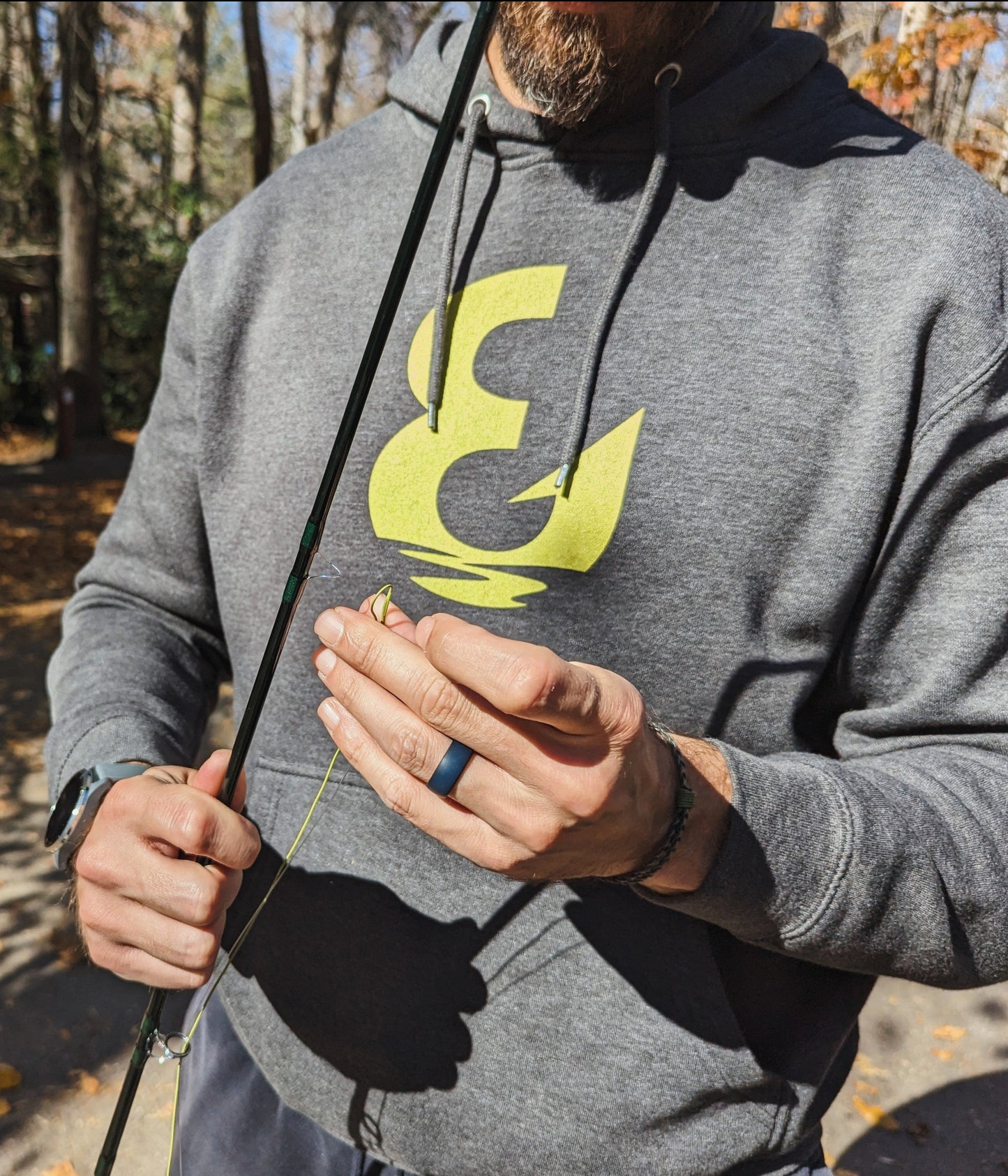 AMPERSAND LOGO HOODIE