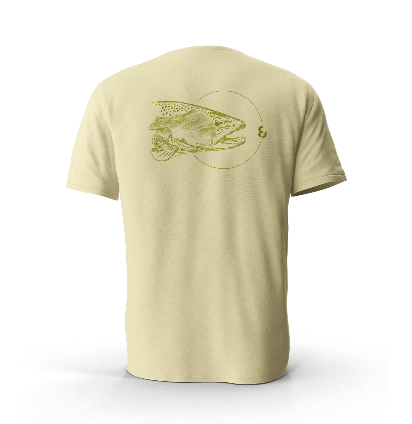 BROWN TROUT SKETCH TEE
