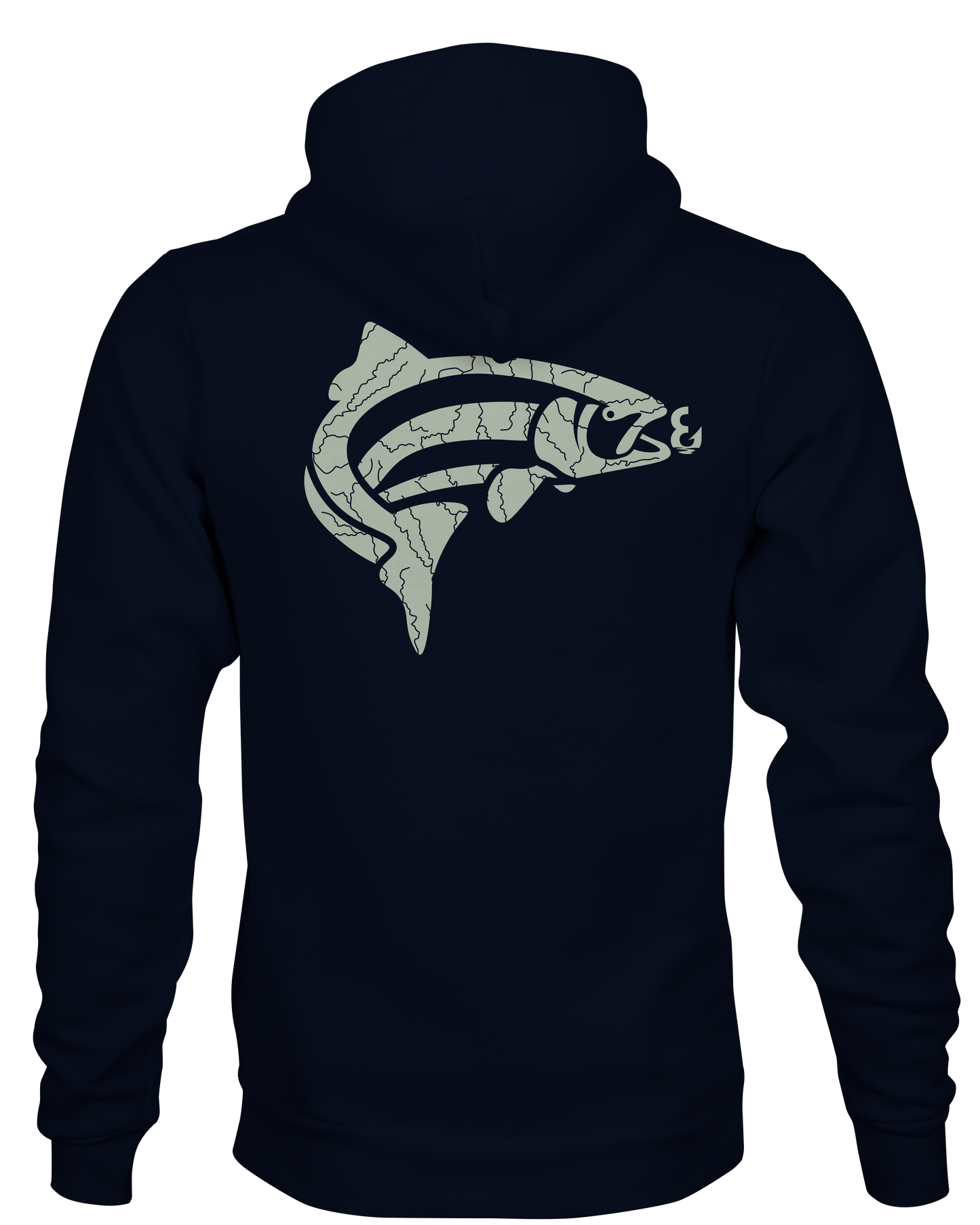 BLUE LINING FULL ZIP HOODIE