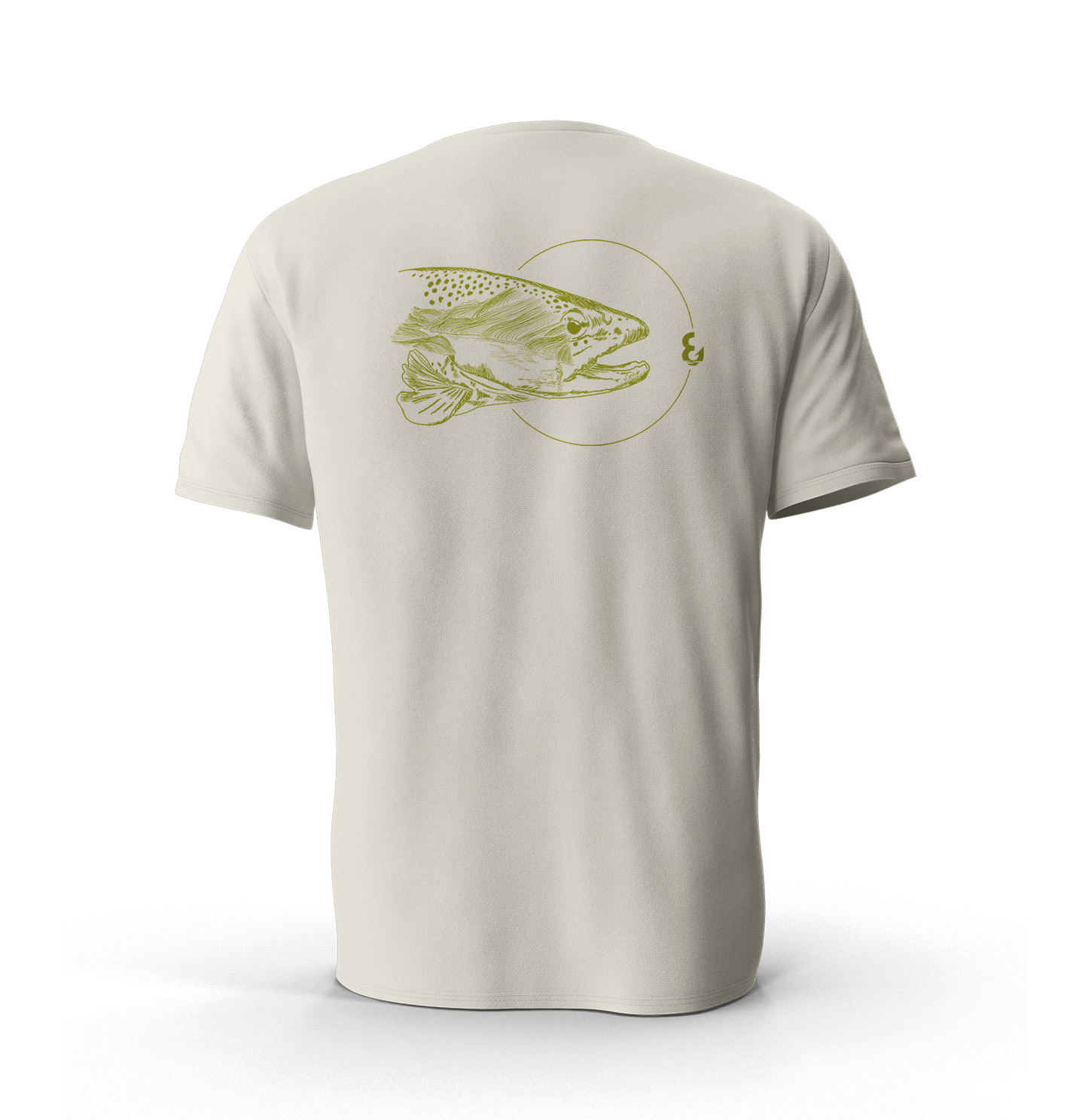 BROWN TROUT SKETCH TEE