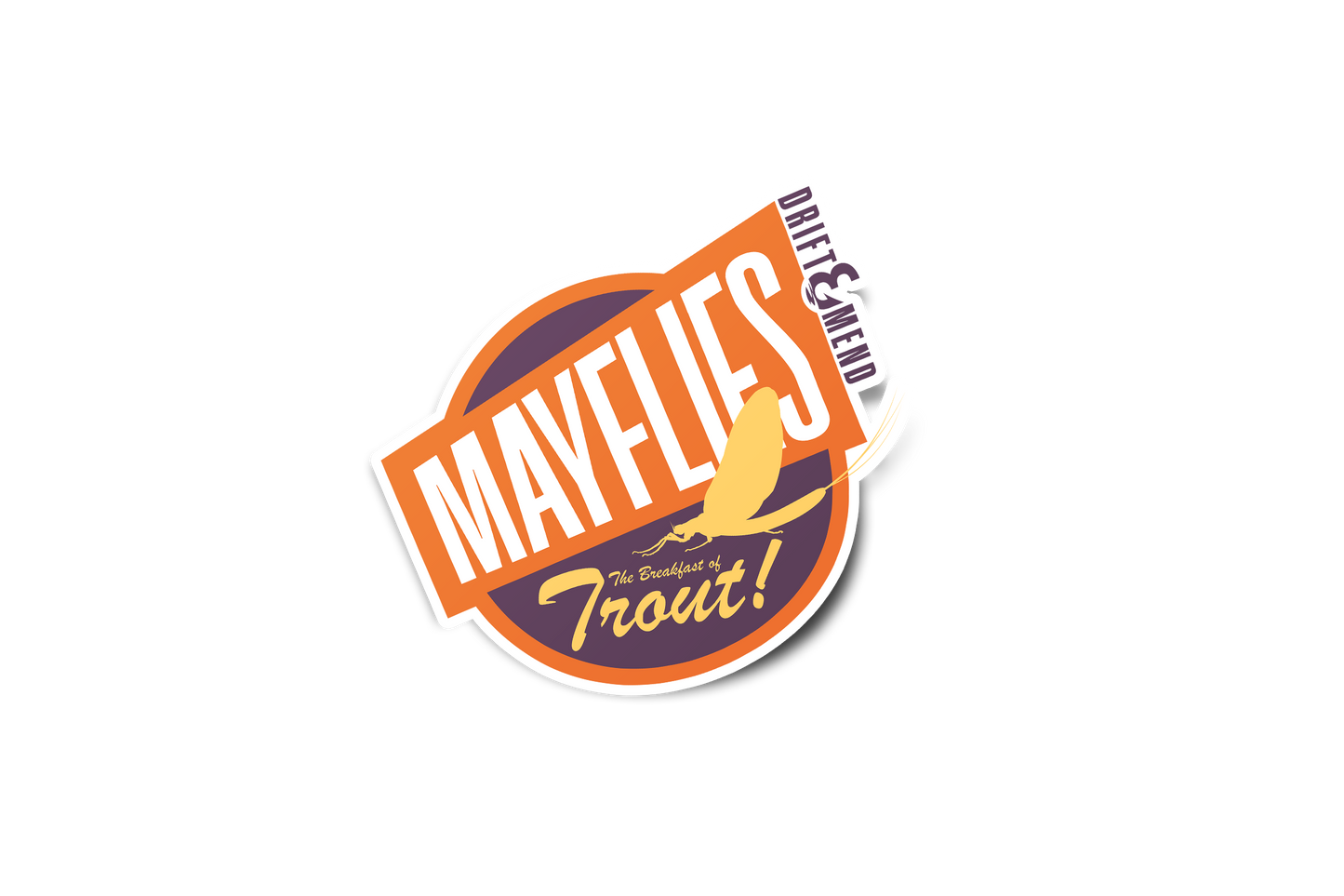 MAYFLIES FOR BREAKFAST STICKER