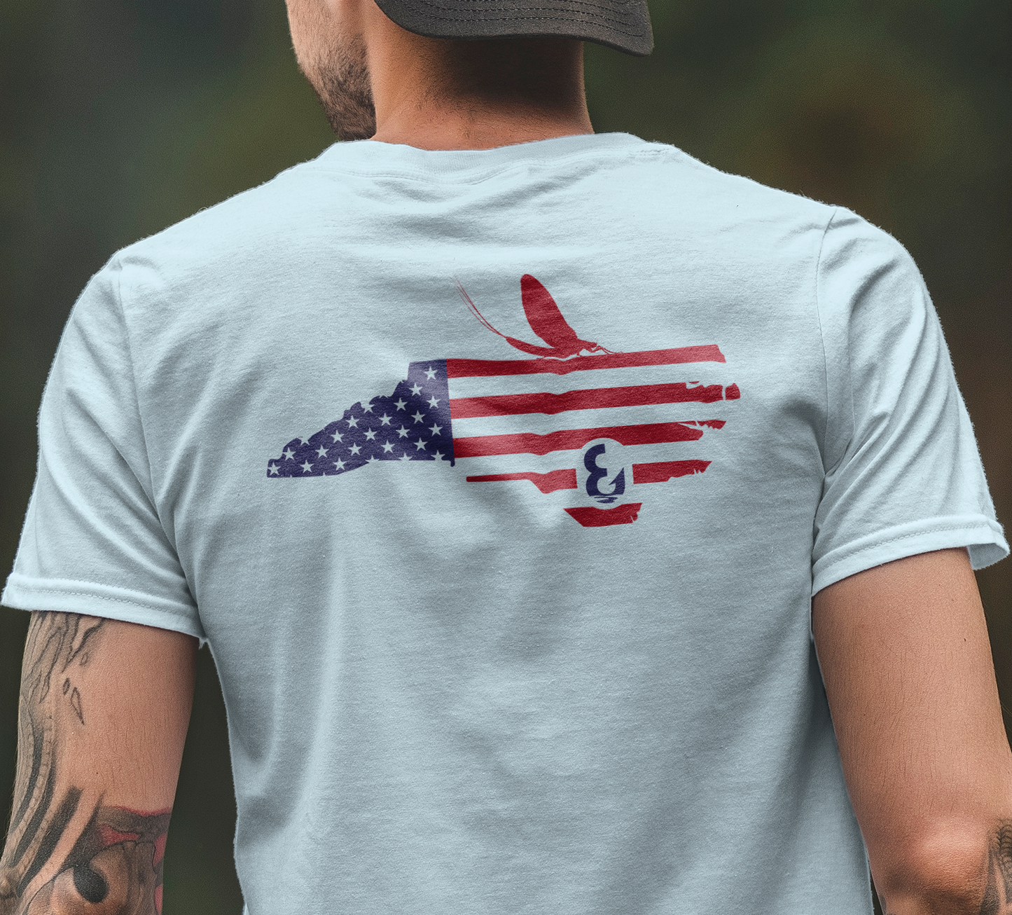 NORTH CAROLINA MAYFLY TEE