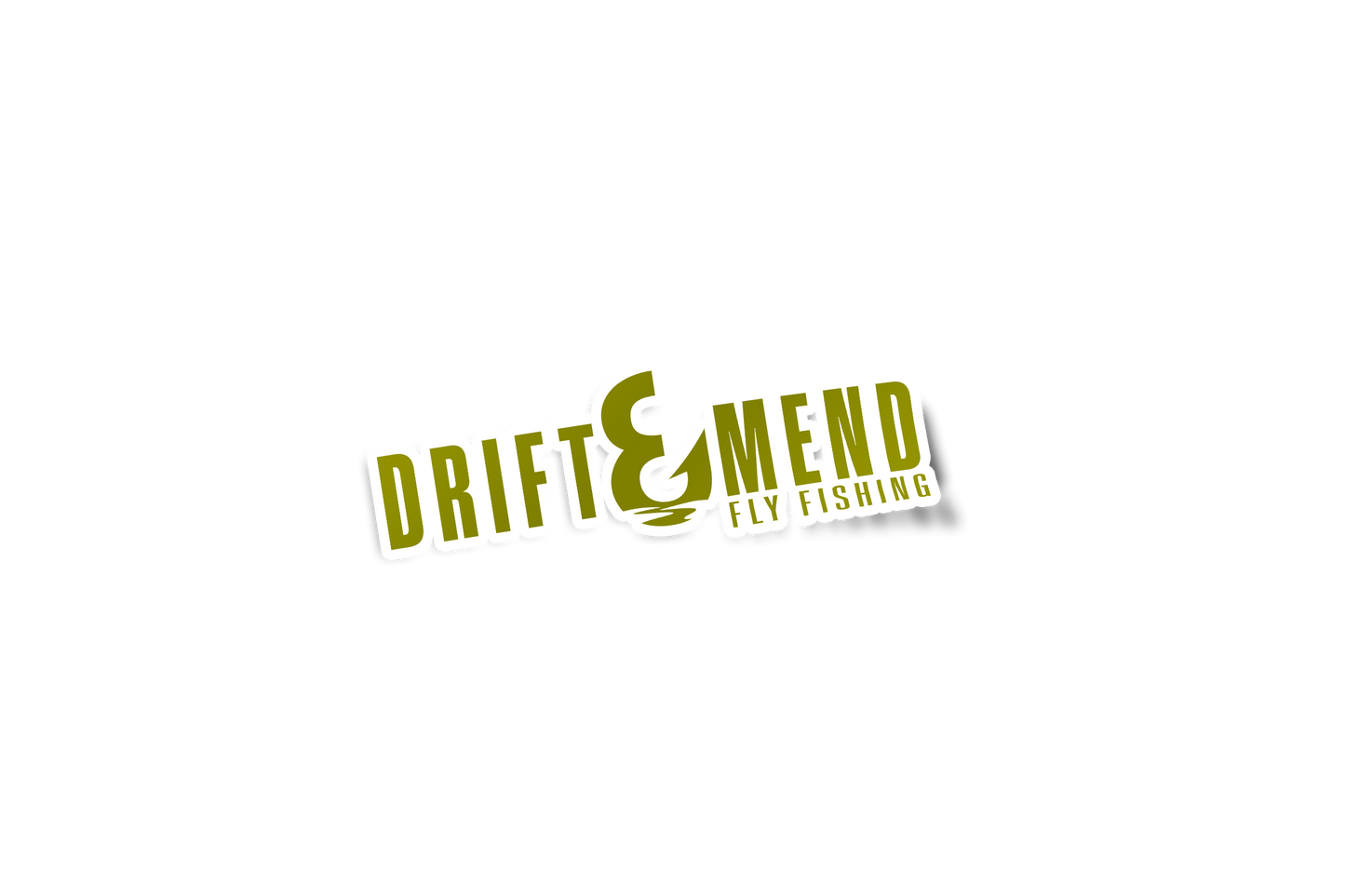 DRIFT & MEND STICKER