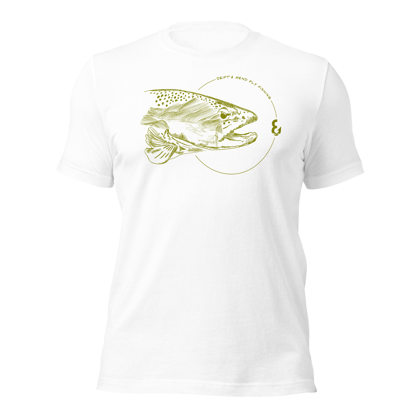 BROWN TROUT SKETCH TEE