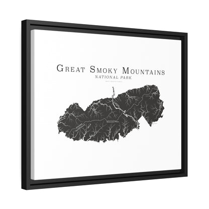 Matte Canvas, Black Frame
