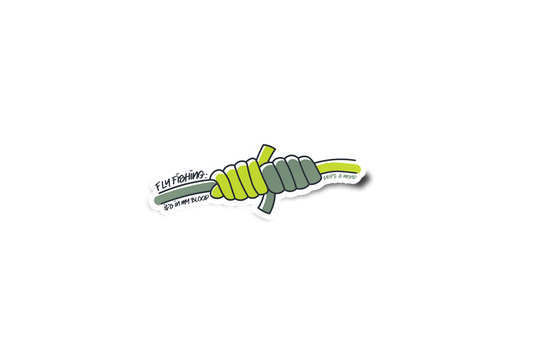BLOOD KNOT STICKER