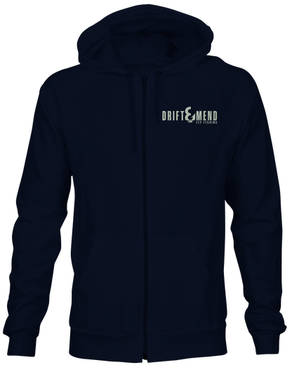 BLUE LINING FULL ZIP HOODIE