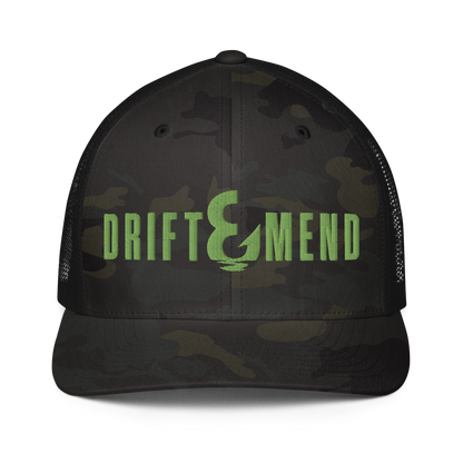 DRIFT & MEND FLEXFIT TRUCKER