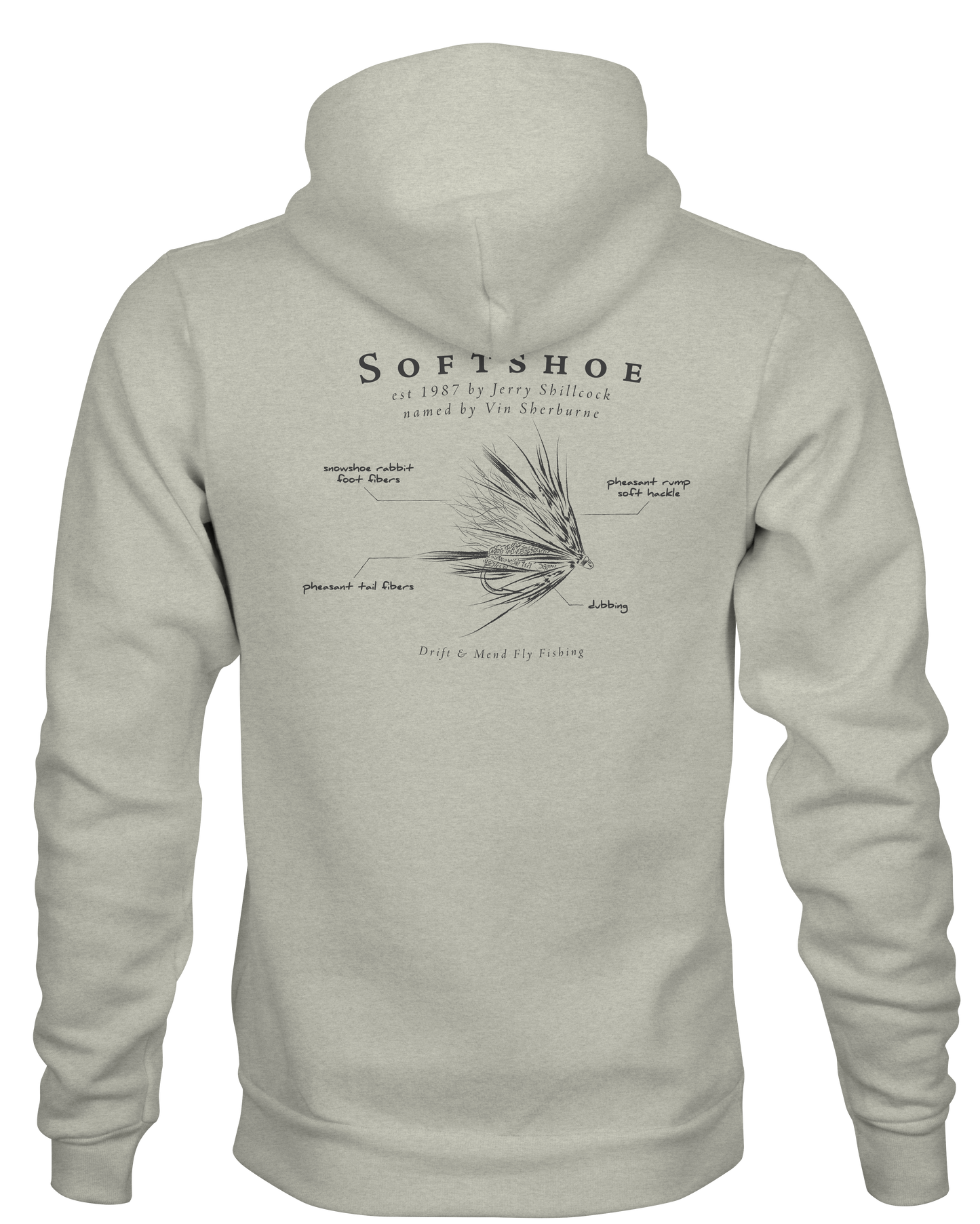 SOFTSHOE DIAGRAM FULL ZIP HOODIE