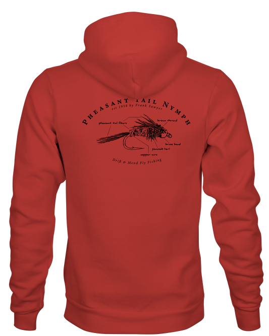 PHEASANT TAIL FULL ZIP HOODIE