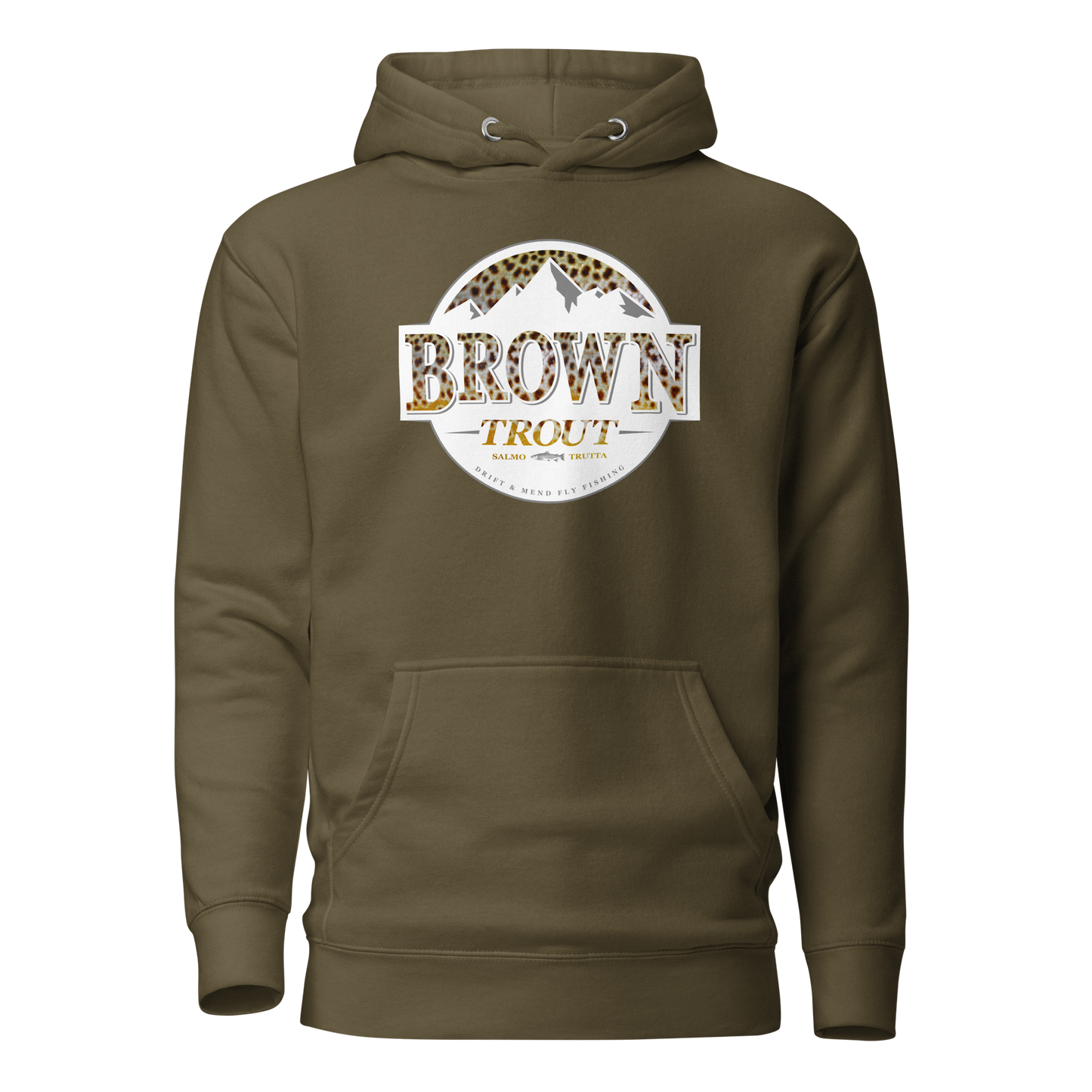 BROWN TROUT HOODIE