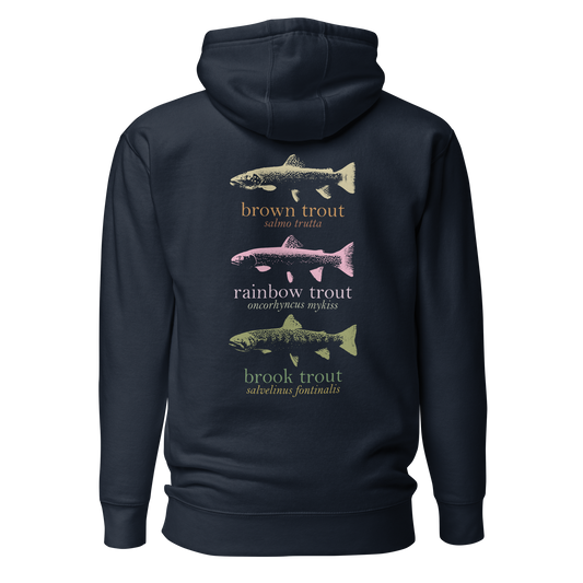 TROUT SPECIES HOODIE
